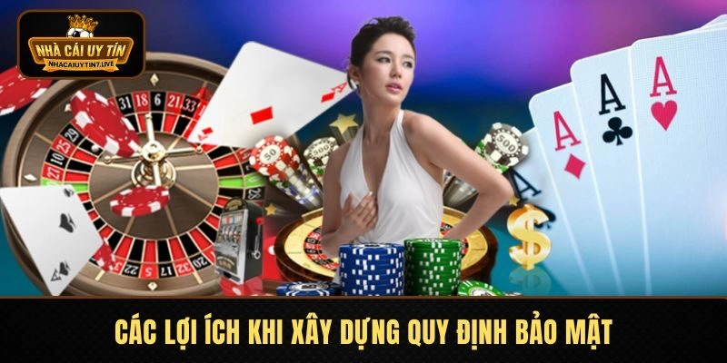 Các lợi ích khi xây dựng quy định bảo mật Các lợi ích khi xây dựng quy định bảo mật