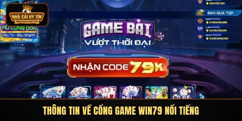Thông tin về cổng game WIN79